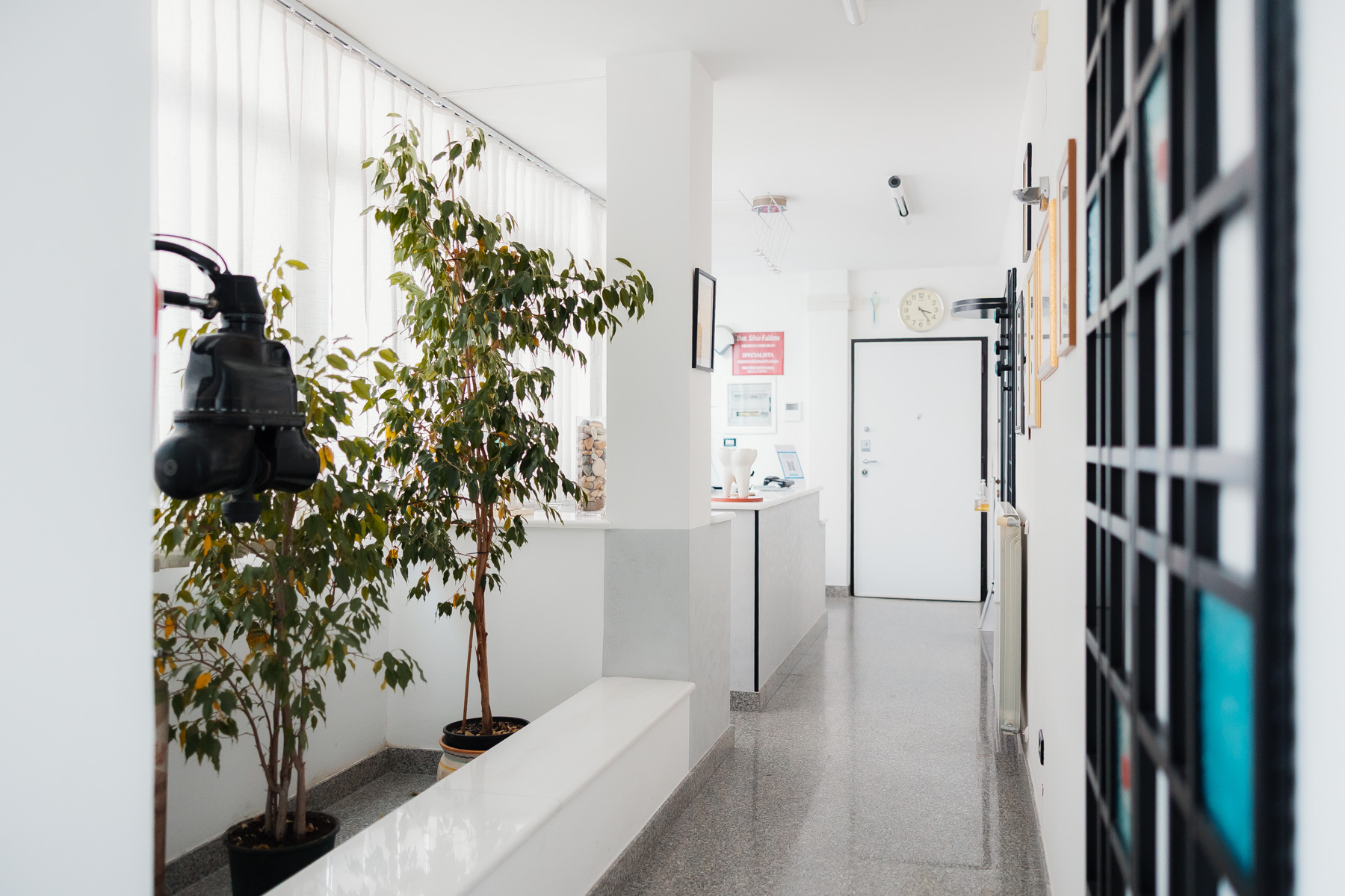 Entrata dello studio dentistico faldetta Brindisi